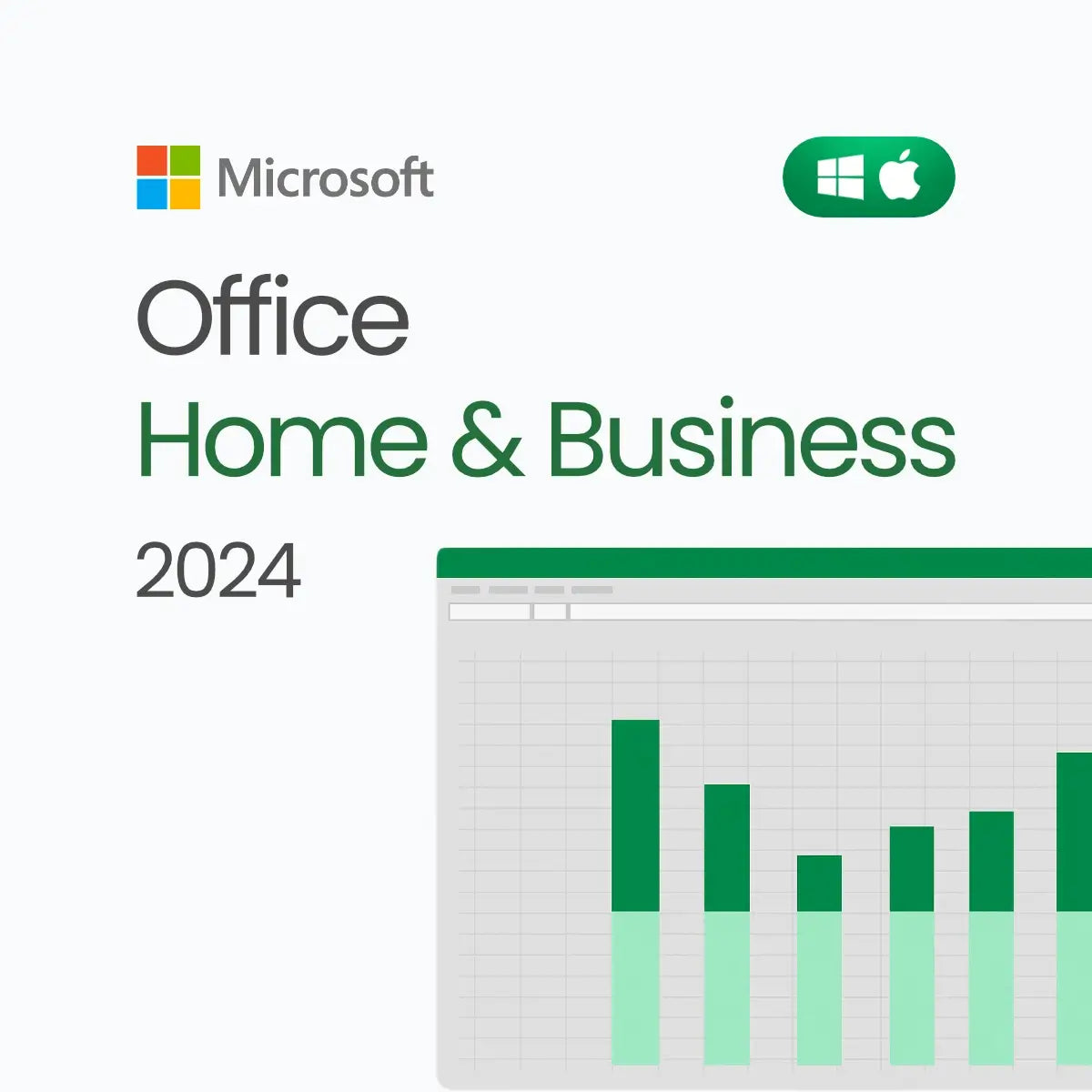 Microsoft Office Home & Business 2024 for 1 PC or Mac