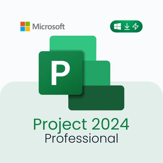 Microsoft Project 2024 Professional – Lifetime License for 1 PC